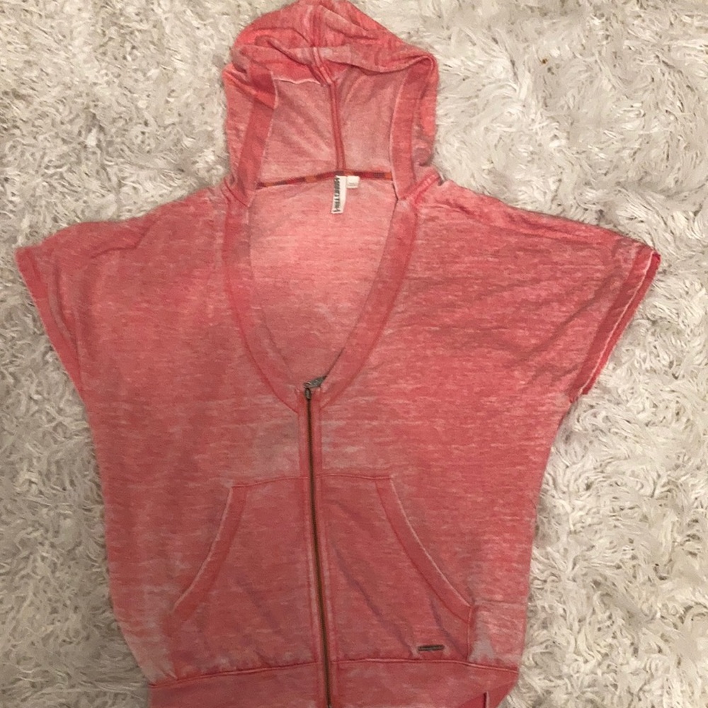 Hang ten beach cover up sweater